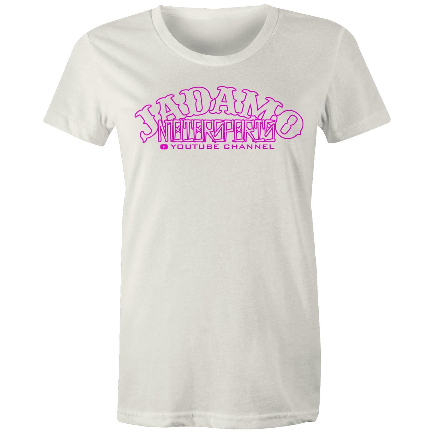 Womens Pink Heavy Metal Tee