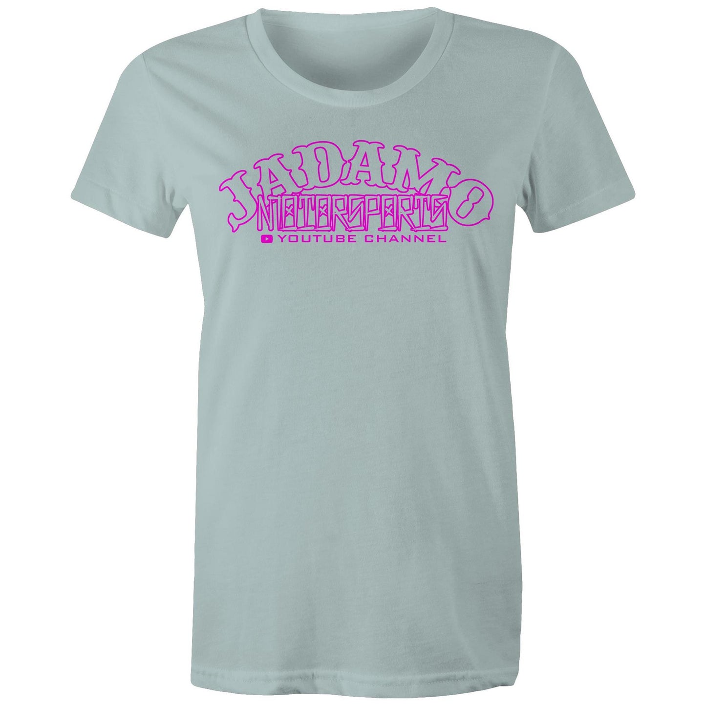 Womens Pink Heavy Metal Tee