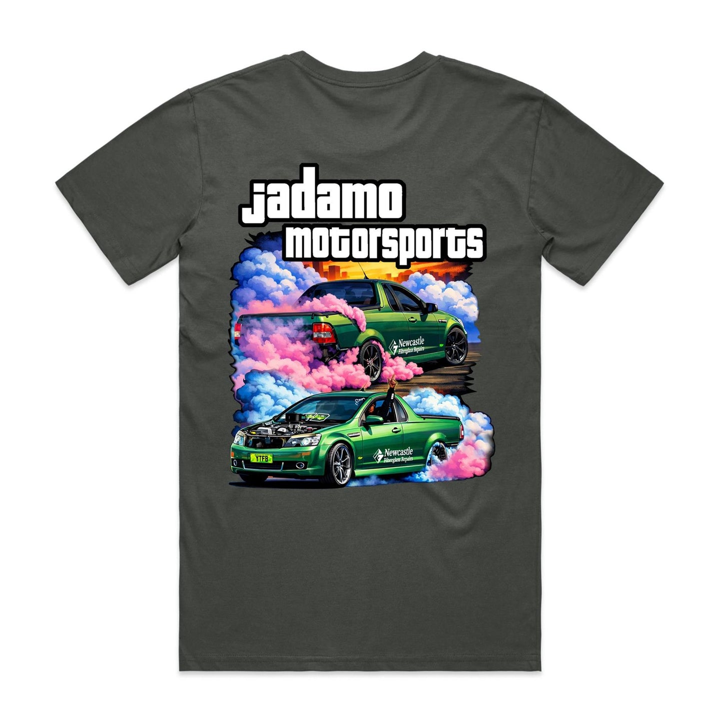 YTFB Burnout Tee