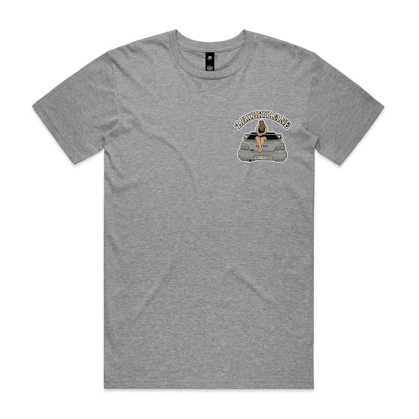 LUXURY LANE MENS AS Colour Staple Tee