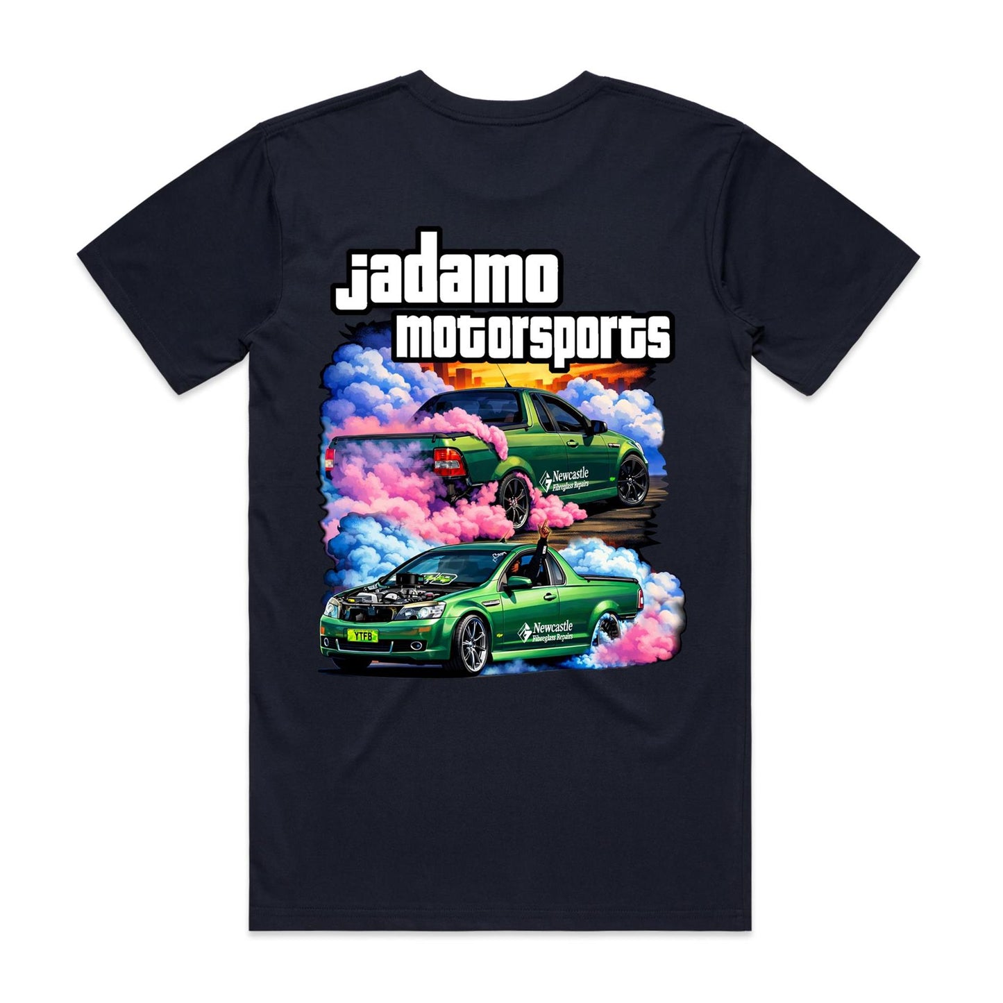 YTFB Burnout Tee