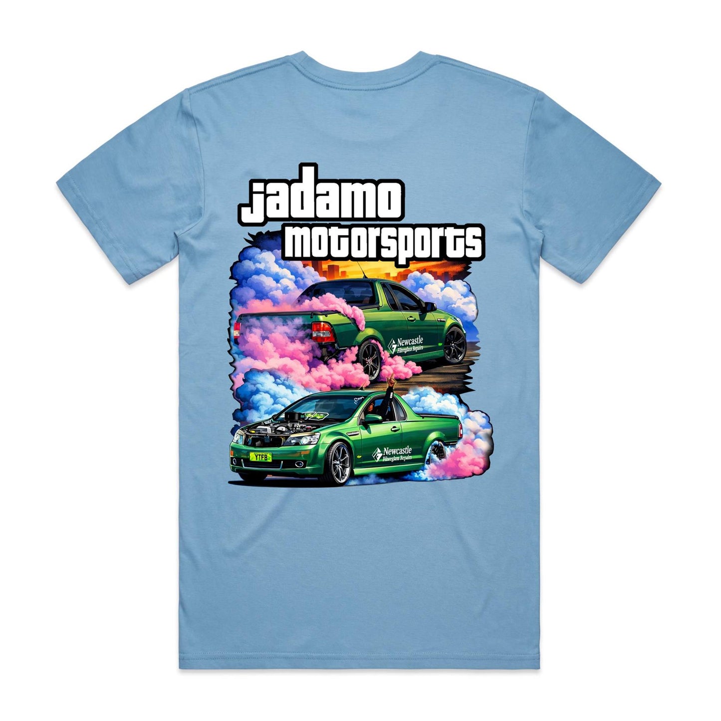 YTFB Burnout Tee